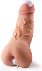 2-in-1 Male Masturbator – Real-Feel 9-Inch Dual-Entry Adult Toy for Men with Soft Textured Design in Pakistan