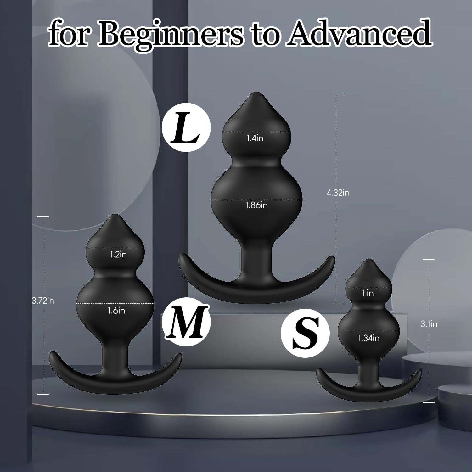 Silicone Weighted Massager with Beads – Long-Term Wear, Beginner to Advanced in Pakistanbuy online in Pakistan