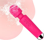 Vibrator Wand, Adult Sex Toy Wand, G Spot Dildo, Clit Vibrator, Sex Vibrators, Clitoris Stimulation, with 8 Speeds & 20 Patterns, Fully Waterproof, Vibrating Wand for Her Pleasure (Rose Red) in Pakistan