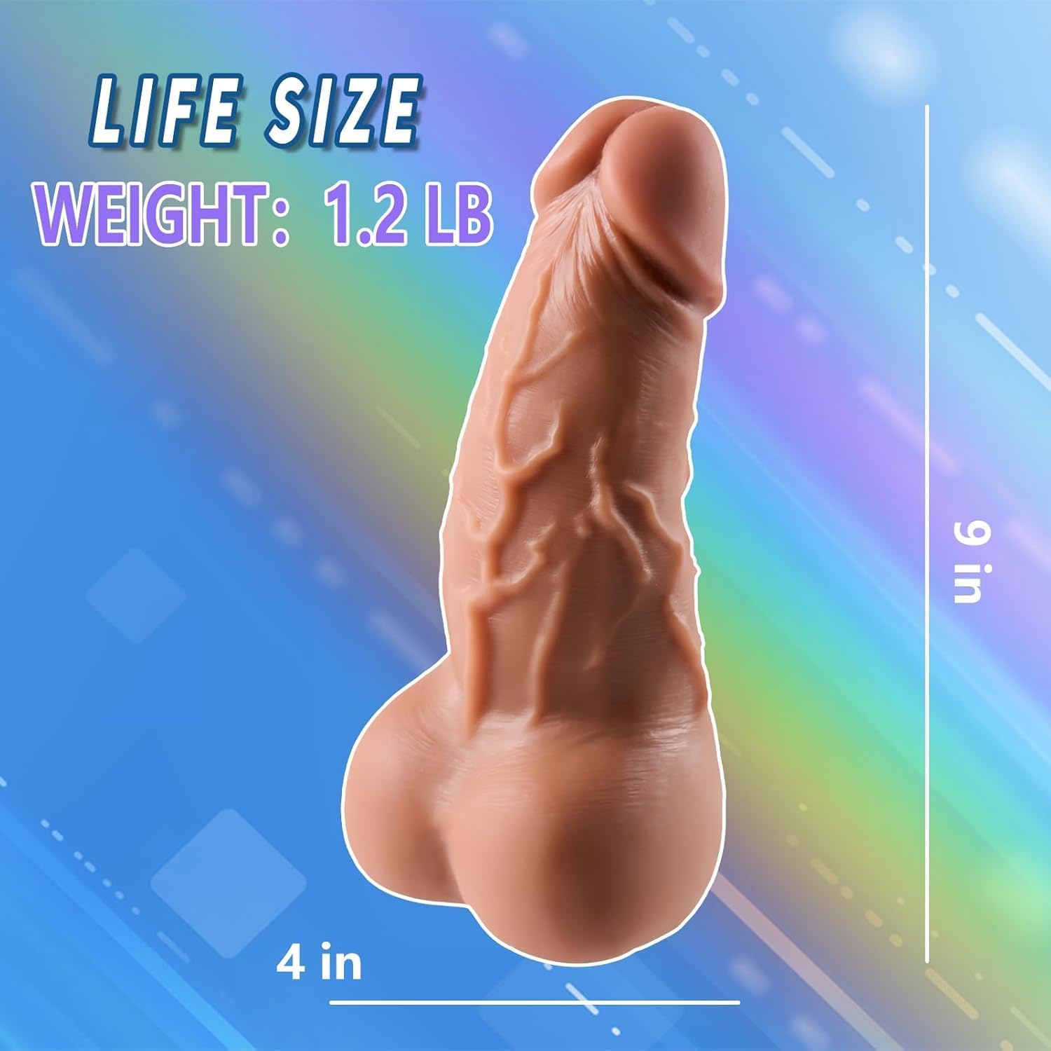 2-in-1 Male Masturbator – Real-Feel 9-Inch Dual-Entry Adult Toy for Men with Soft Textured Design in Pakistan