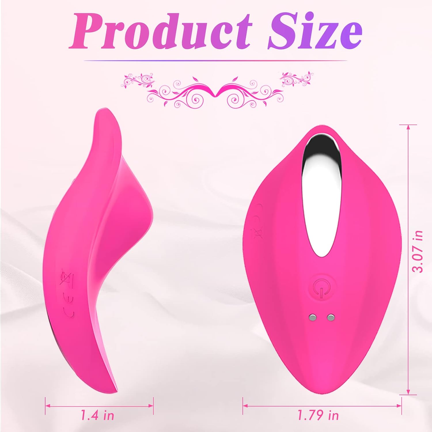 Wearable Panty Vibrators Adult Sex Toys for Women or Couples, Remote Control Clit Mini Vibrator with 12 Vibrating Modes, Vibrating Panties Quite Rose Dildos Sex Machine in Pakistan