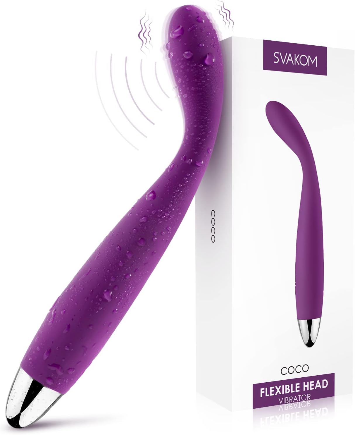 VAKOM COCO G-Spot Vibrator – Finger-Shaped Waterproof Massager with 5×5 Vibration Modes for Clitoral & Nipple Stimulation in Pakistan