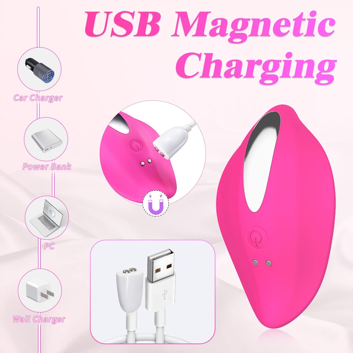 Wearable Panty Vibrators Adult Sex Toys for Women or Couples, Remote Control Clit Mini Vibrator with 12 Vibrating Modes, Vibrating Panties Quite Rose Dildos Sex Machine in Pakistan