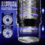 Male Masturbator – Hands-Free Automatic Stroker with 7 Thrusting & 7 Rotating Modes, LCD Display & Mounting Base in Pakistan