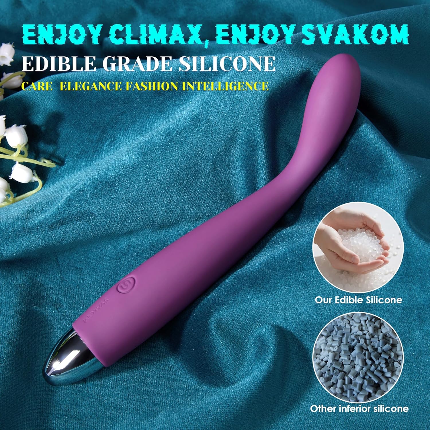 VAKOM COCO G-Spot Vibrator – Finger-Shaped Waterproof Massager with 5×5 Vibration Modes for Clitoral & Nipple Stimulation in Pakistan