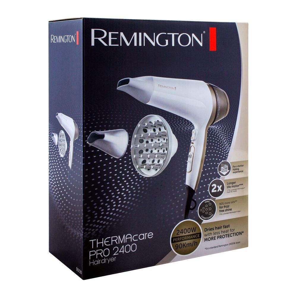 Remington Thermacare Pro 2300 Hair Dryer D5805 – Powerful 2300W Performance
