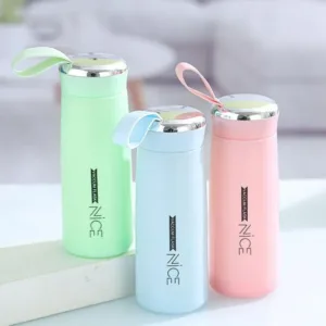 Insulated Glass Water Bottle (400ml)